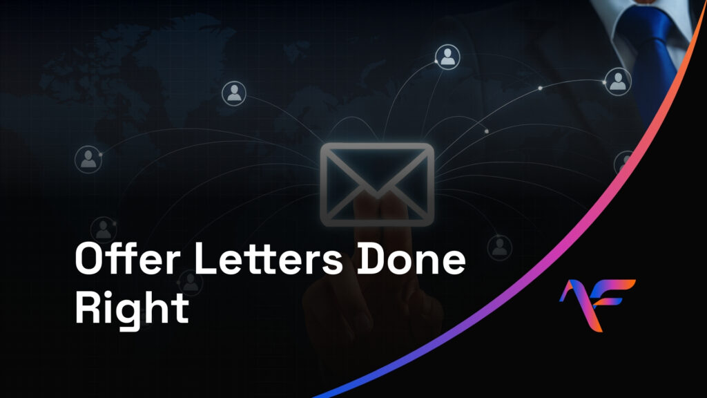 Offer Letters Done Right